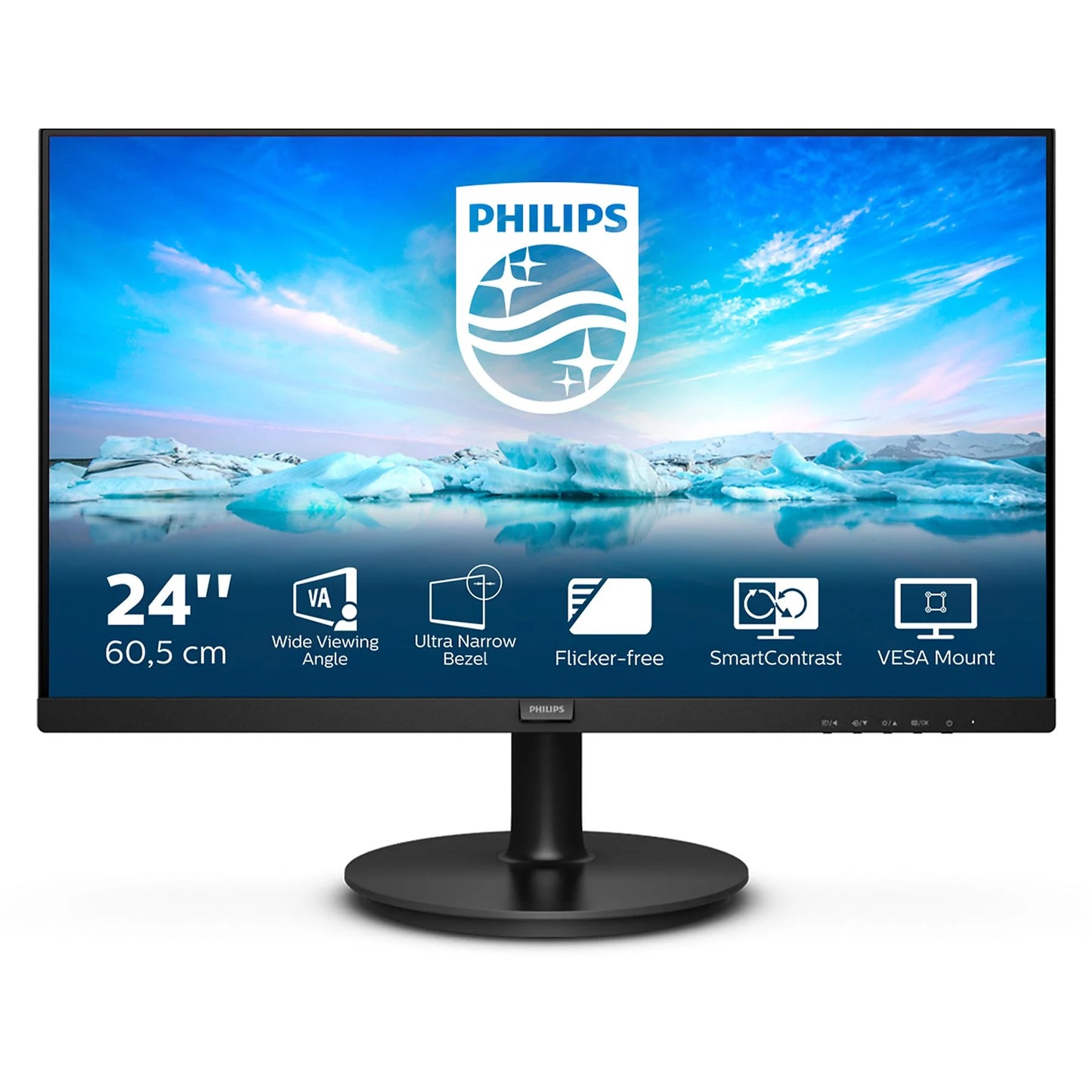 PHILIPS 241V8LA MONITOR, 23,8"