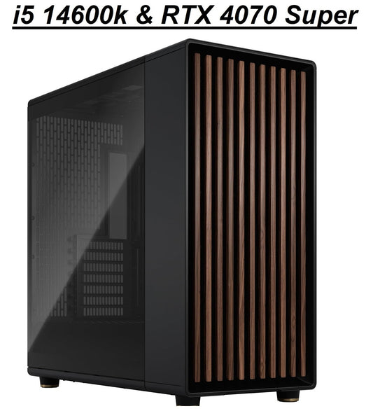 VG RIG i5 14600k - RTX 4070 Super 12GB - 32GB DDR5 - SSD 1000GB NVMe - PC DA GAMING ASSEMBLATO by Fractal